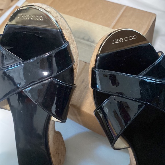 Jimmy Choo Wedges 40.5 - Picture 3 of 9